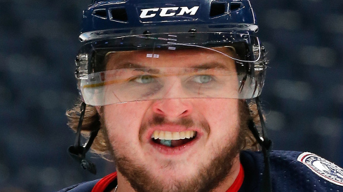 Columbus Blue Jackets forward Trey Fix-Wolansky