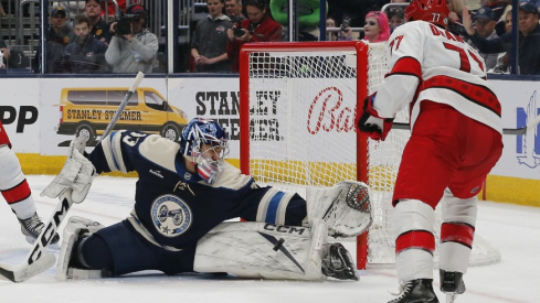 The Columbus Blue Jackets doubled up the Caroline Hurricanes in the season finale Tuesday night. Here's three things from the 6-3 victory to close the books on 2023-24.