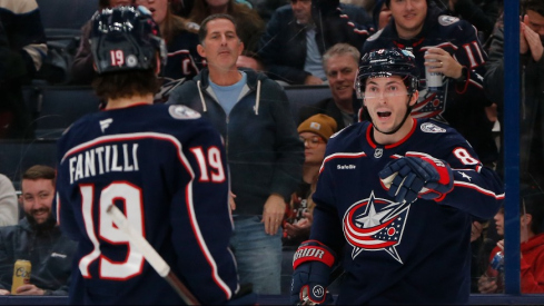 Denton Mateychuk scored his first career goal and Luca Del Bel Belluz picked up his first of the season in another dominant effort from the Columbus Blue Jackets on home ice as they defeat the Seattle Kraken 6-2.