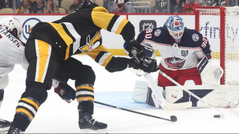Game Preview: Elvis Merzlikins will make his season debut between the pipes as the Columbus Blue Jackets face the Minnesota Wild at 8:00 p.m. Saturday night.