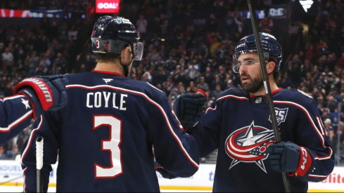 Led by the line of Cole Sillinger, Charlie Coyle, and Mathieu Olivier, the Columbus Blue Jackets made another case for their best game of the season Wednesday night.
