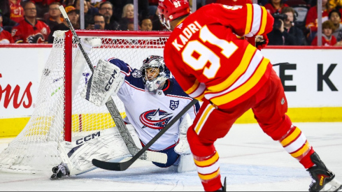 The CBJ gave up two goals in the first 92 seconds and that was enough for the Calgary Flames, who easily defeated the Blue Jackets 5-1 on Wednesday night.