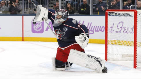 Jet Greaves will make his fourth consecutive start Saturday night when the Columbus Blue Jackets face off against the New York Rangers.