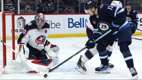 Elvis Merzlikins will return to the net Tuesday night when the Columbus Blue Jackets battle the Winnipeg Jets on night two of a back-to-back.