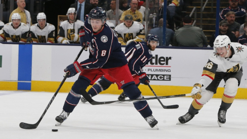 Jet Greaves will get the start, Zach Werenski will look to stay hot, and the Columbus Blue Jackets will look to end a four-game losing streak Saturday night when they face the Vegas Golden Knights.