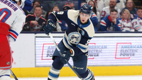 The Columbus Blue Jackets have traded Yegor Chinakhov to the Pittsburgh Penguins in exchange for forward Danton Heinen, a 2026 second-round pick, and a 2027 third-round pick.