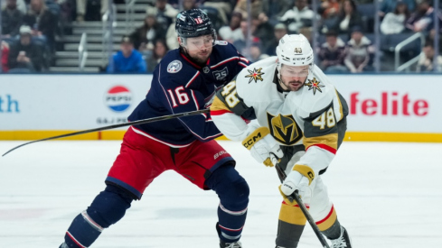 Jet Greaves will get the start, Mikael Pyyhtia makes his season debut, and Egor Zamula makes his team debut Thursday night when the Columbus Blue Jackets battle the Vegas Golden Knights.