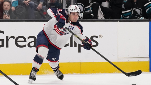 Denton Mateychuk and Miles Wood return to the lineup Wednesday night when the Columbus Blue Jackets face the Philadelphia Flyers on TNT. Here are five things to know before puck-drop.