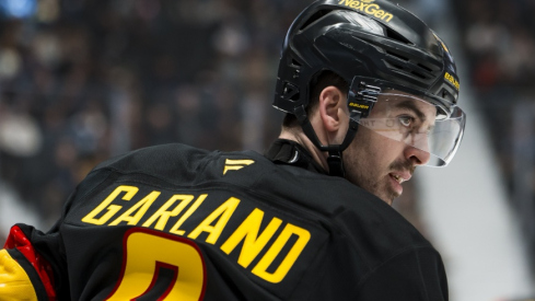 Conor Garland will skate on the second line in his Columbus debut, Zach Werenski is back, and Elvis Merzlikins gets the nod Saturday night when the Blue Jackets face the Utah Mammoth.