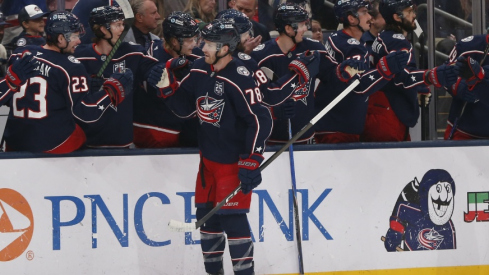 Another night, another two points. Five different Blue Jackets scored in front of an over-capacity crowd Saturday evening as the CBJ defeat the Seattle Kraken by a final of 5-2.