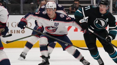With the playoff race as jumbled as it has been all season, the Columbus Blue Jackets begin a huge weekend back-to-back Saturday when they're home to battle Macklin Celebrini's San Jose Sharks.