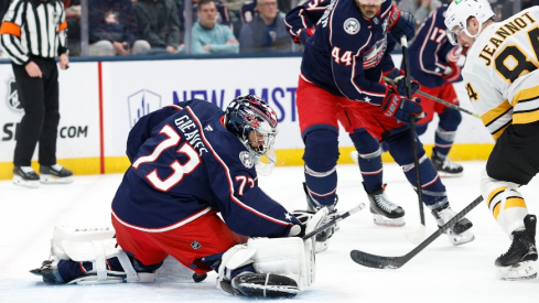 It came down to the wire, but Jet Greaves and the Columbus Blue Jackets avoided arbitration Thursday and agreed to terms on a three-year deal worth an average annual value at $5 million.