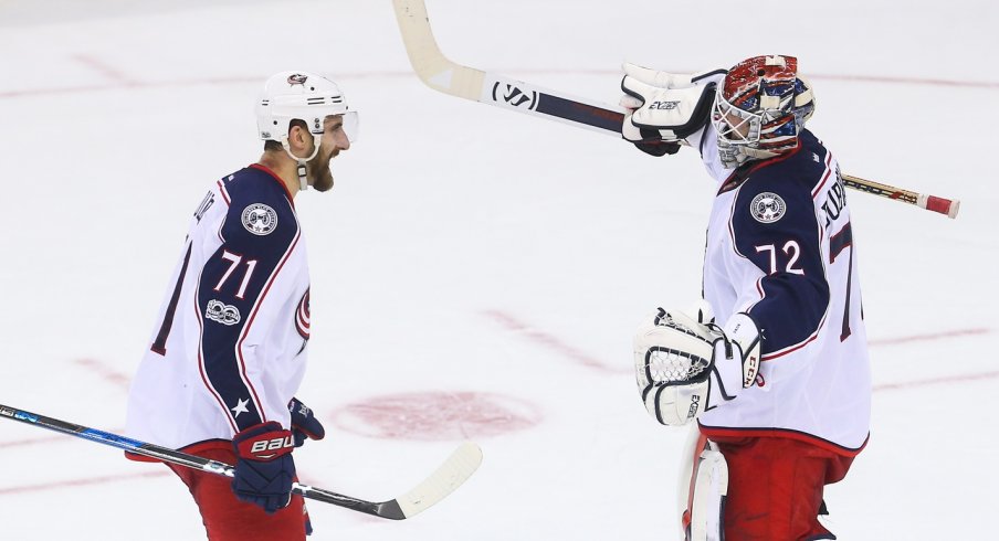 More hugs for the Blue Jackets