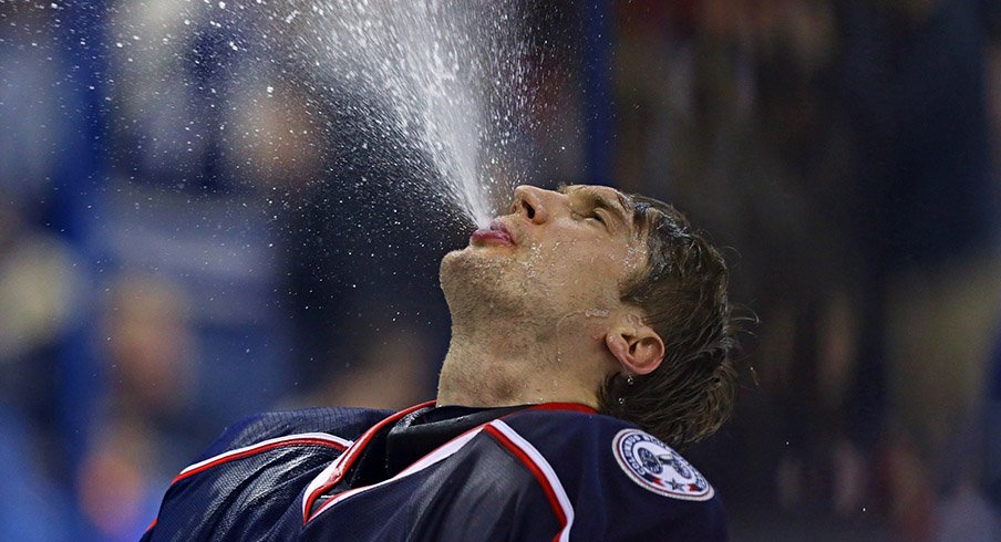 Columbus Blue Jackets goalie Sergei Bobrovsky.