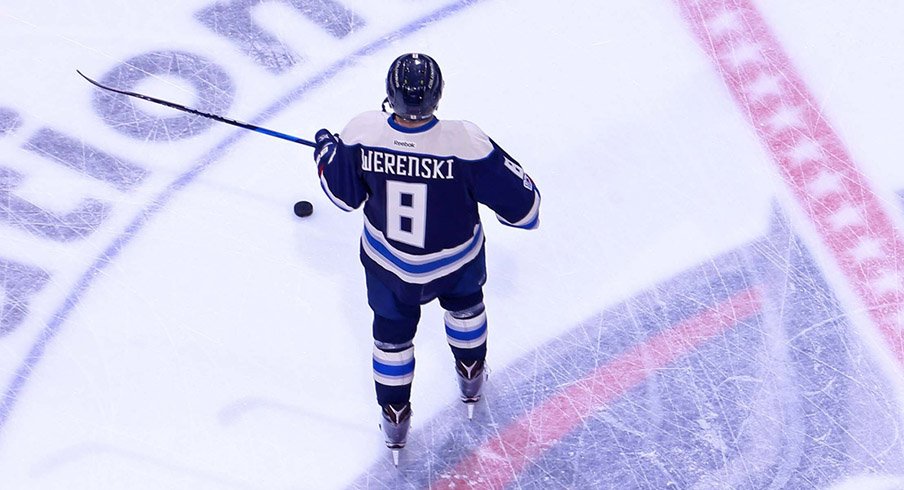 Columbus Blue Jackets defenseman Zach Werenski