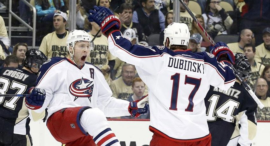 Jack Johnson scores at Pittsburgh in 2014