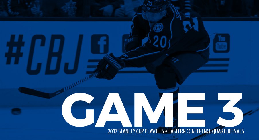 Game 3 returns the Blue Jackets home