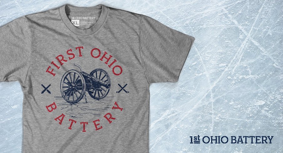 Introducing the 1st Ohio Battery Track Tee