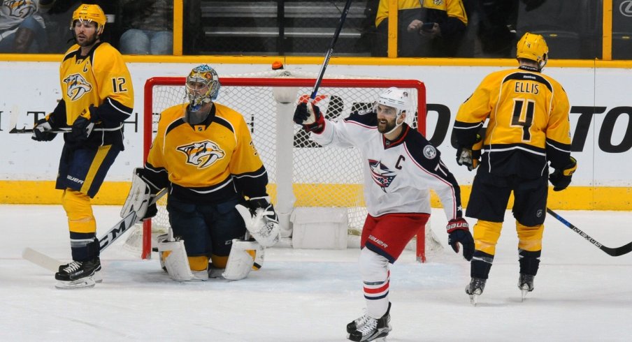 Nick Foligno returned to form for the Blue Jackets.