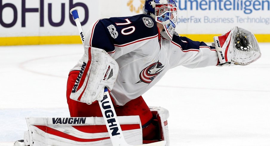 Joonas Korpisalo has signed an extension with the Columbus Blue Jackets