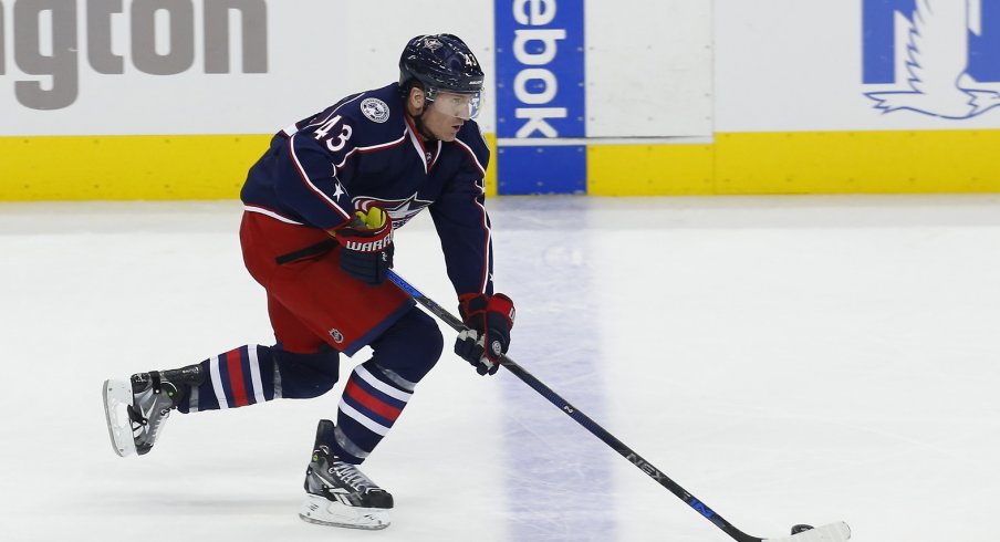 Scott Hartnell could be running out of time in Columbus.