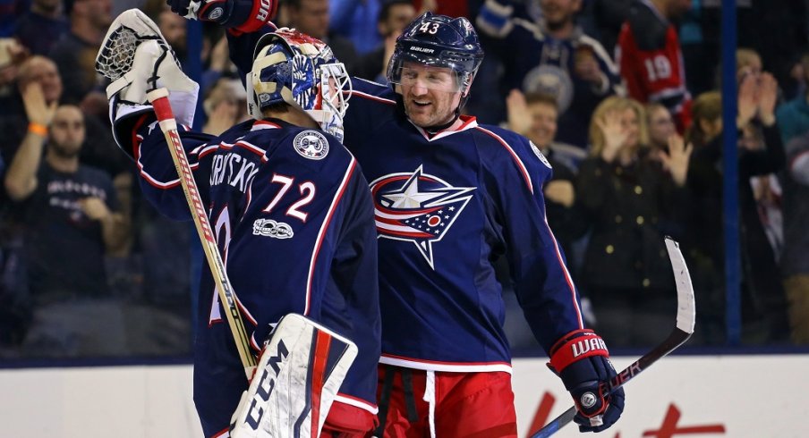 The Blue Jackets said goodbye to Scott Hartnell last week