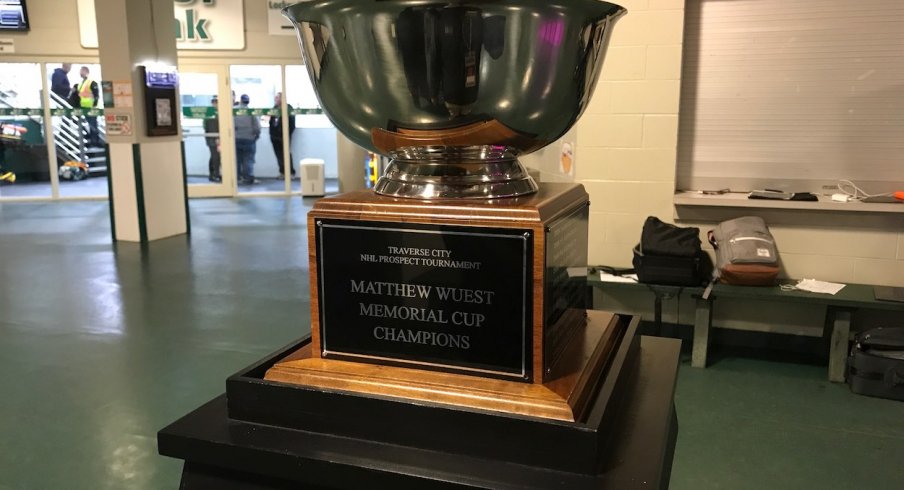 The winner of the Traverse City tournament receives the Matthew Wuest Memorial Cup