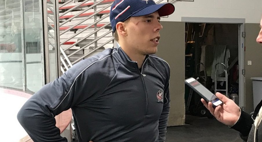 Vitaly Abramov will try to make the team after Traverse City
