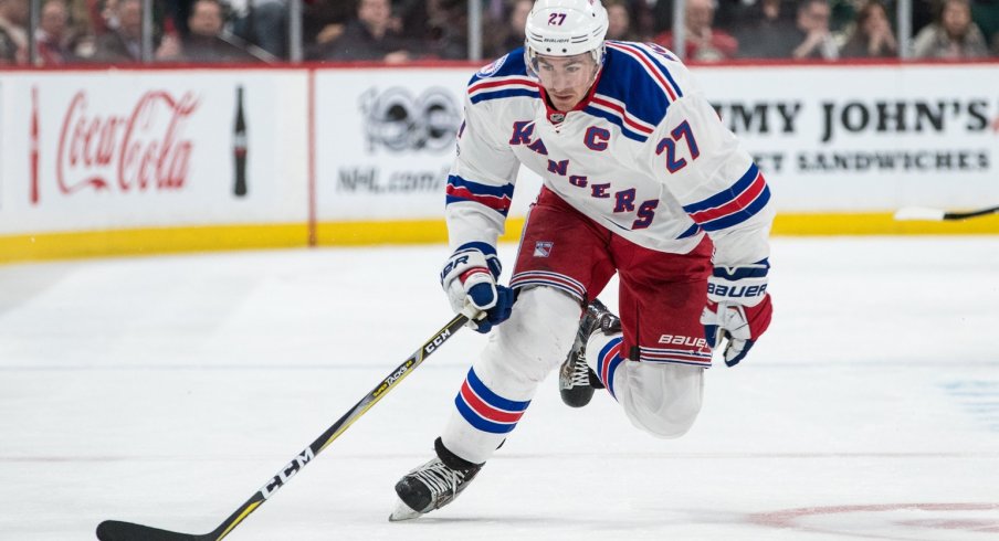 Rangers defenseman Ryan McDonagh