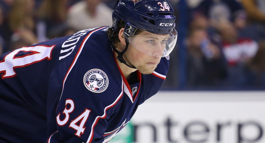 Blue Jackets forward Josh Anderson