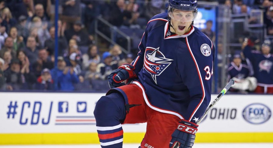 Blue Jackets forward Josh Anderson