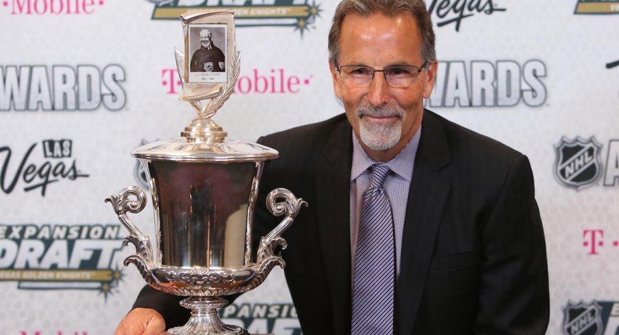 Blue Jackets head coach John Tortorella