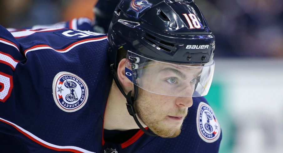 Blue Jackets forward Pierre-Luc Dubois