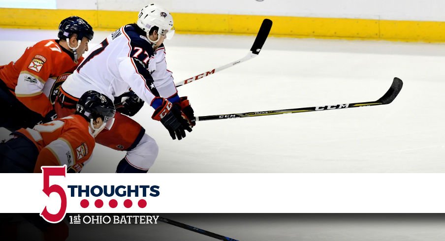 Blue Jackets forward Josh Anderson