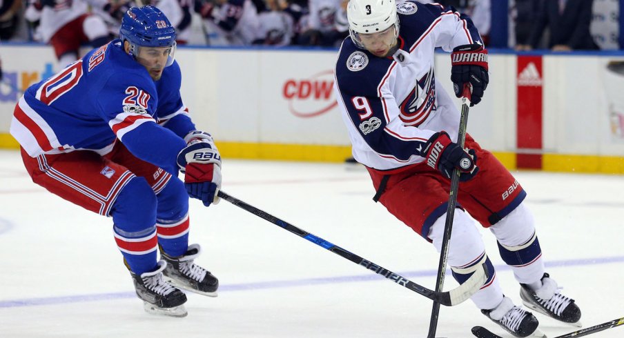 Blue Jackets forward Artemi Panarin