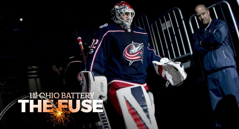 Blue Jackets goaltender Sergei Bobrovsky 