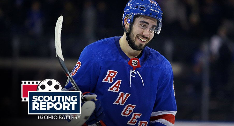 Mika Zibanejad leads the Rangers in scoring – and has a strange connection to the Blue Jackets. 