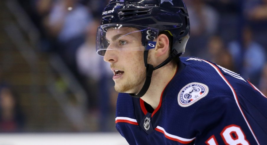 Blue Jackets rookie forward Pierre-Luc Dubois