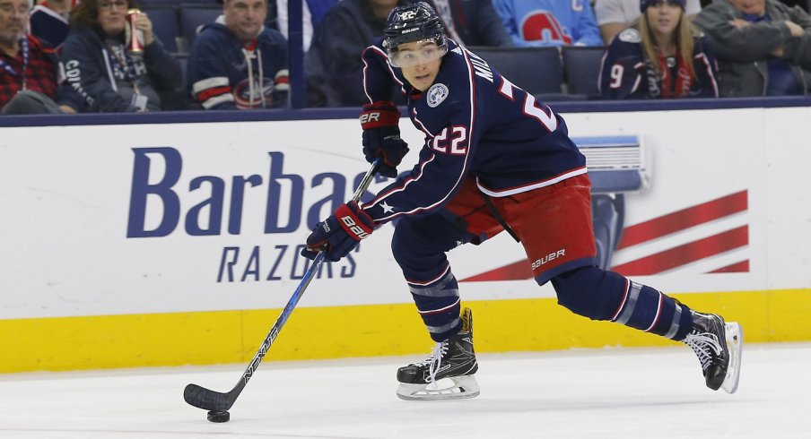 Columbus Blue Jackets assign Sonny Milano to AHL
