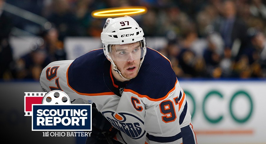 Connor McDavid leads the Edmonton Oilers into Nationwide Arena tonight to face the Columbus Blue Jackets.