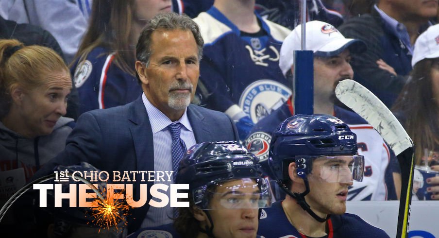 Blue Jackets head coach John Tortorella