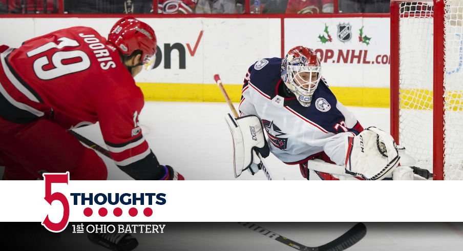 Blue Jackets goaltender Sergei Bobrovsky 