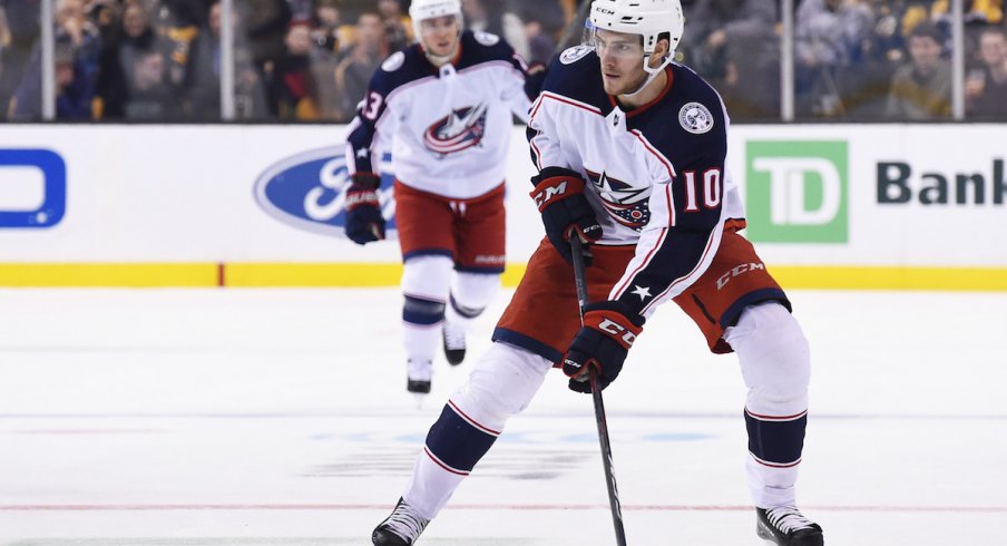 Blue Jackets center Alexander Wennberg