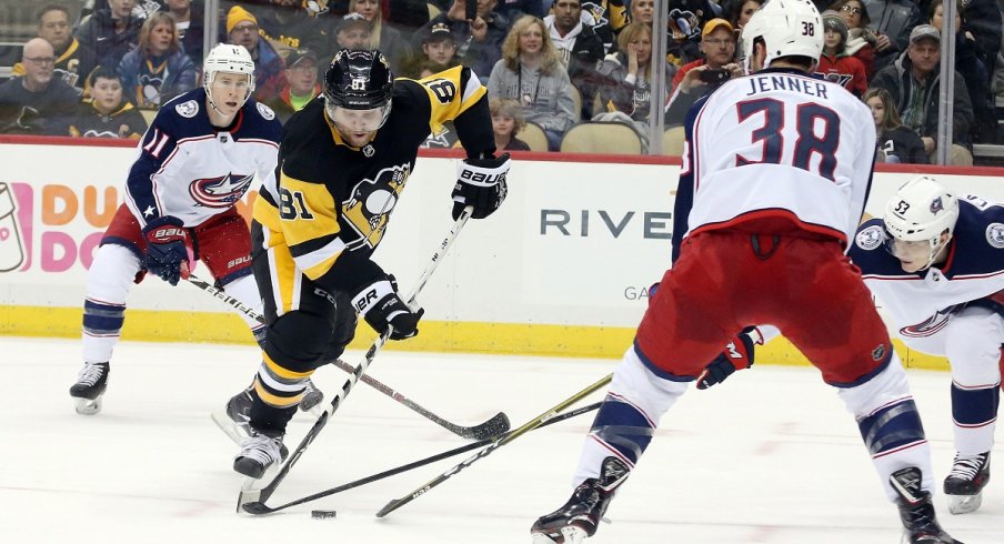 Blue Jackets forward Boone Jenner