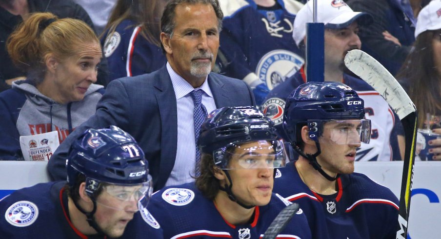 Blue Jackets head coach John Tortorella