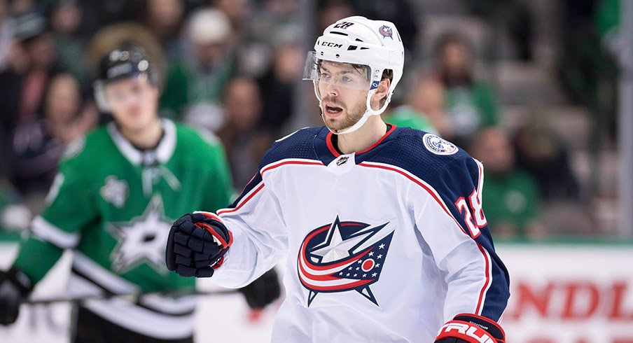 Oliver Bjorkstrand's been heating up lately for the Blue Jackets 