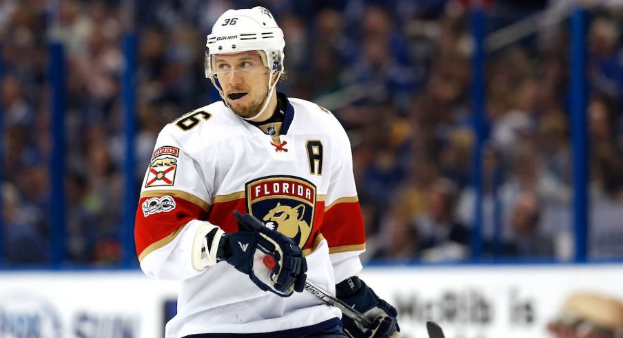 New Blue Jackets forward Jussi Jokinen, pictured here as a member of the Florida Panthers.