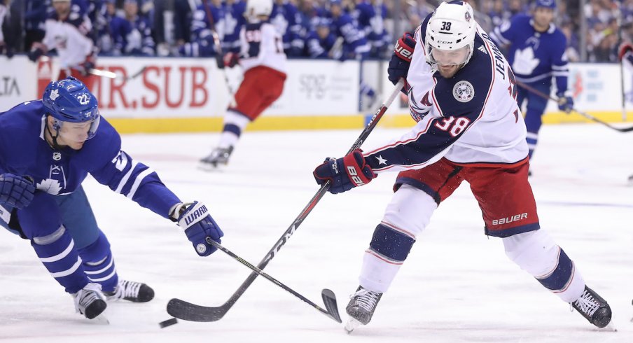 Blue Jackets forward Boone Jenner