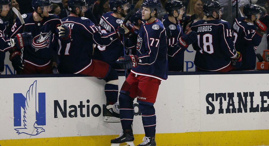 Blue Jackets forward Josh Anderson