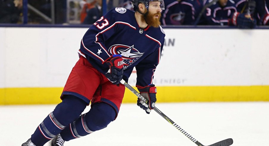 New Blue Jackets defenseman Ian Cole